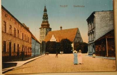 Tilsit - City church 1900